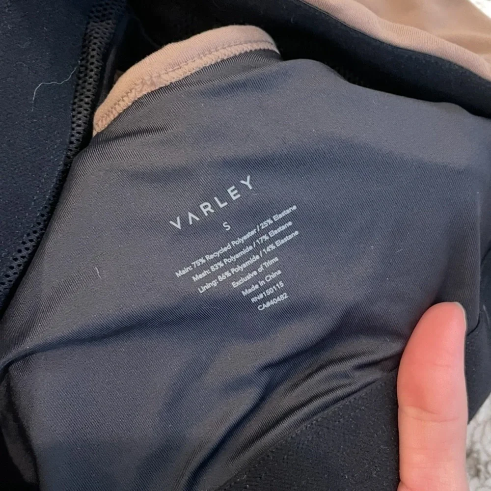 Brown Varley wrap sports bra - Picture 3 of 3